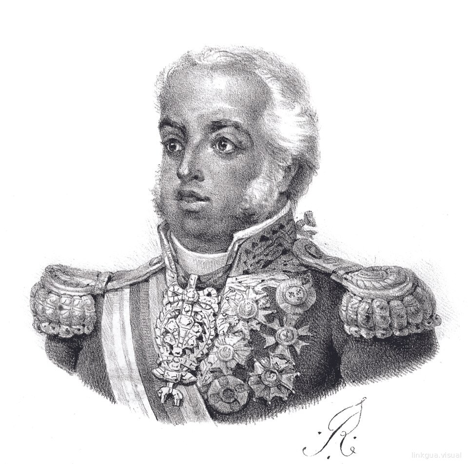 Este retrato al carboncillo, obra de Jean-Baptiste Debret,…