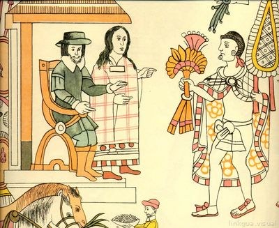 Encuentro entre Españoles y Mexicas