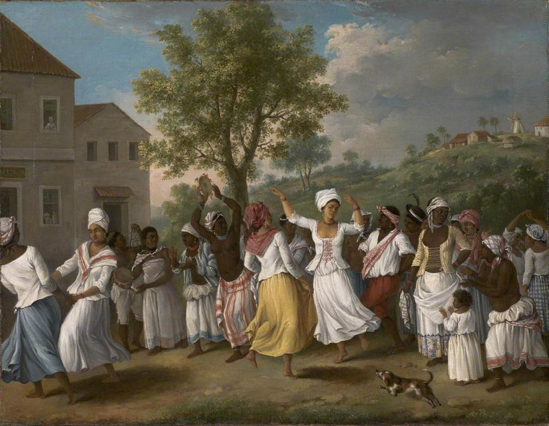 Escena de Baile en las Indias Occidentales